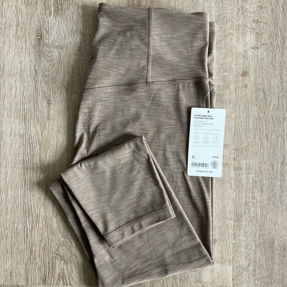 Athleta Elation 7/8 Tight - Abalone